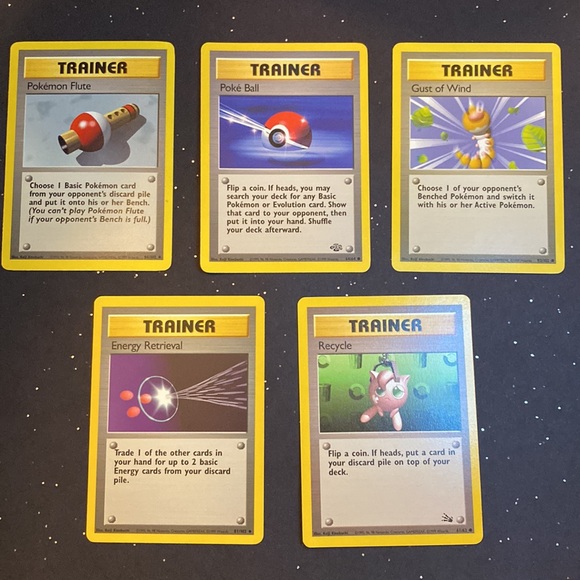 COPY - 1999 Pokmon Trainer Bundle - 5 pack Base Set